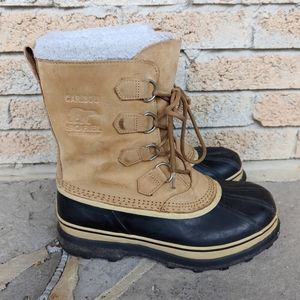 Sorel Caribou Waterproof Women's Winter Boots - tan brown